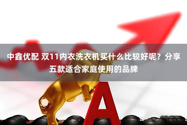 中鑫优配 双11内衣洗衣机买什么比较好呢？分享五款适合家庭使用的品牌